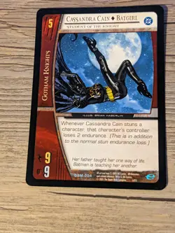 Cassandra Cain Batgirl DC VS System Card 2005 Upper Deck DBM-004 Gotham Knights - Image 1