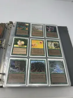 Magic The Gathering Binder With Duplicates WOTC Playable Trading Cards See Photo - Image 2