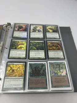 Magic The Gathering Binder With Duplicates WOTC Playable Trading Cards See Photo - Image 3