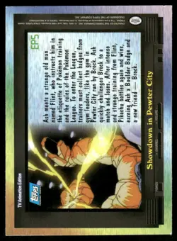 Pokemon Cards EP5 Showdown in Pewter City Topps Trading Cards Series 2 LP *7 - Image 2