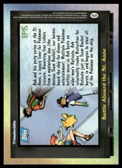 Pokemon Cards EP15 Battle Aboard the St. Anne Topps Series 2 LP *4 - Image 2