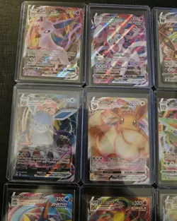 Eeveelution Vmax 9 Card Complete Set Pokemon Evolving Skies NM Umbreon Eevee - Image 3