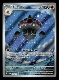 Pokemon Claydol #092/086 Illustration Chaos Rising TCG Card - NM - Image 1