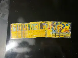 Pokemon TCG 18 Card Lot - ALL PIKACHU - V, EX, Pokemon Go, Commons, Holos - Image 2