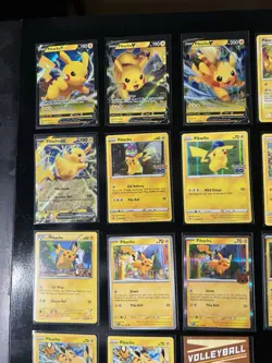 Pokemon TCG 18 Card Lot - ALL PIKACHU - V, EX, Pokemon Go, Commons, Holos - Image 5
