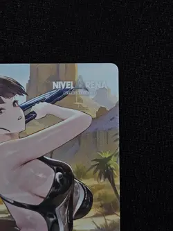 Nivel Arena Stellar Blade Eve Event Promo First Second Player Card Korean TCG, - Image 3