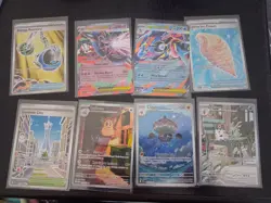 10 card Illustration Rare Lot 8 IR/ 2EX Perfect Order / Chaos Rising LP/NM - Image 1