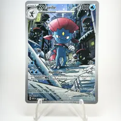 Weavile Illustration Rare 228/217 Ascended Heroes Pokemon TCG Card Near Mint - Image 1