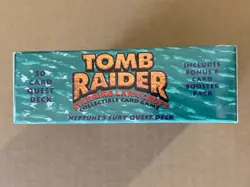 TOMB RAIDER LARA CROFT NEPTUNE'S FURY CCG 50 CARD QUEST DECK SEALED 1999 BOOSTER - Image 5