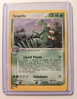 Pokemon Card Sceptile Ruby & Sapphire 11/109 Holo Rare!! Pokemon 2003 Nintendo - Image 1