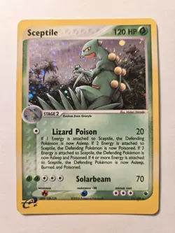 Pokemon Card Sceptile Ruby & Sapphire 11/109 Holo Rare!! Pokemon 2003 Nintendo - Image 2