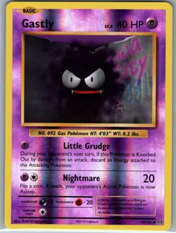 Gastly 47/108 Reverse Holo XY - Evolutions - Pokemon Card - NM - Image 1