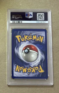 1999 Pokemon Base Set Bill Trainer Card #91 PSA 8 - Image 2