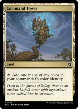 NM Command Tower, MTG, Bloomburrow Commander, Magic the Gathering, 130 - Image 1