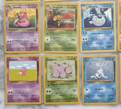 Pokemon TCG Vintage 20-Card Lot 1999 Jungle/Fossil/Water Rhydon Slowbro Dewgong - Image 2