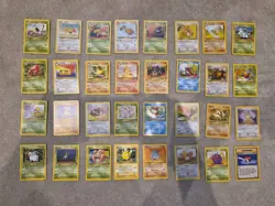 🔥 Jungle Set Complete Uncommon & Common Pokemon Cards Bundle 1999 WOTC 🔥 - Image 1