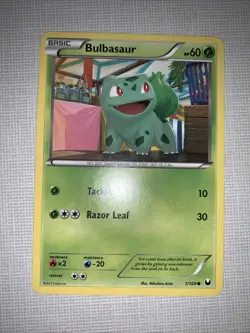 Pokemon Card Bulbasaur (1/108) Dark Explorers Common Non-Foil - Image 1