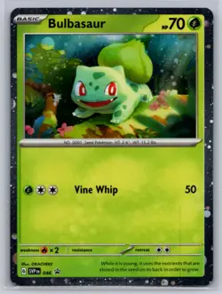 Bulbasaur (Cosmos Holo) 046 Promo Scarlet & Violet Promo Pokemon Near Mint - Image 1