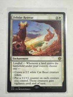 Felidar Retreat - Near Mint MTG Commander 2022 Starter Decks - Image 1