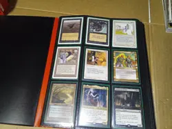 Lot Of 360 MTG Cards & Binder Unlimited Revised Ice Age Fallen Nights - Image 1
