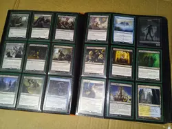 Lot Of 360 MTG Cards & Binder Unlimited Revised Ice Age Fallen Nights - Image 2