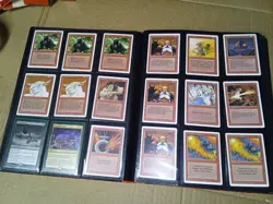Lot Of 360 MTG Cards & Binder Unlimited Revised Ice Age Fallen Nights - Image 3