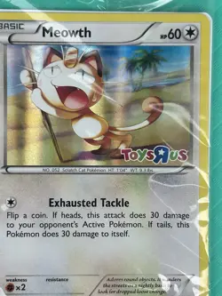 Pokemon TCG Meowth 53/83 Generations Toys R Us Promo Holo English 2016 - Sealed - Image 2