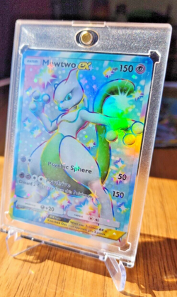 Shiny MEWTWO EX Holographic Pokemon TCG Pocket Shining Revelry READ DESCRIPTION - Image 3