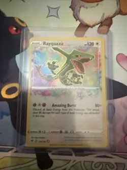 Rayquaza 138/185 Swsh04: Vivid Voltage Holo NM/M CLEAN Amazing Rare Pokemon - Image 1