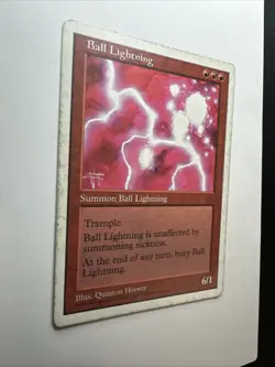 Ball Lightning MTG Core Set 5th Edition Regular 1997 Magic: The Gathering CardMP - Image 4