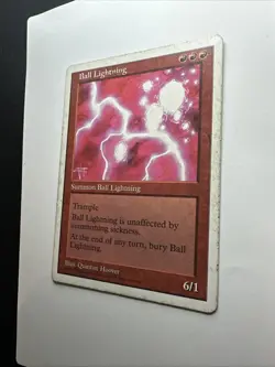 Ball Lightning MTG Core Set 5th Edition Regular 1997 Magic: The Gathering CardMP - Image 5