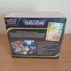 Pokemon TCG Chaos Rising ETB Pokemon Center Elite Trainer Box Factory Sealed #1F - Image 4