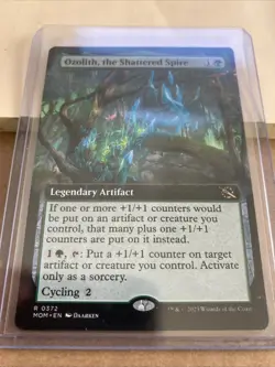 Ozolith, the Shattered Spire (Extended Art) March of the Machine. Mtg. Nm - Image 1