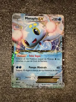 MANAPHY EX - POKEMON 32/122 XY RUPTURE TURBO NEUF FR - Image 1