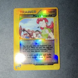Nintendo Mary's Impulse 142/165 Expedition Reverse Holo Uncommon English 2002 - Image 3
