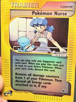 Pokemon Nurse 145/165 Expedition - Reverse Holo - LP - Image 3