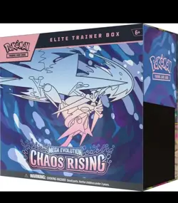 Pokemon Chaos Rising Elite Trainer Box Factory Sealed ETB - Image 1
