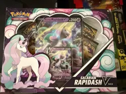 Pokemon Galarian Rapidash V Box Sealed 1 Pack Cosmic Eclipse & Evolving Skies - Image 1