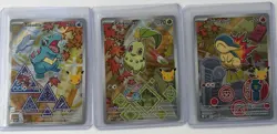 Pokemon First Partner Series 2 Johto Starter Set Chikorita Cyndaquil Totodile #2 - Image 1