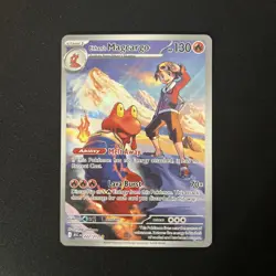 Pokemon Ascended Heroes Ethan’s Magcargo 222/217 Illustration Rare Mint - Image 1
