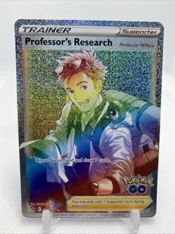 Professor's Research (Secret) 084/078 Pokemon GO Holo - Image 1