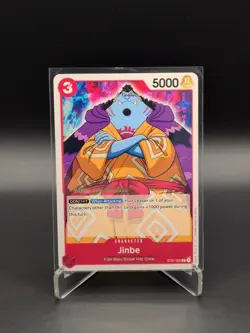 One Piece Jinbe Super Pre-Release Starter Deck 1: Straw Hat Crew ST01-005 #2 - Image 1