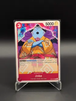 One Piece Jinbe Super Pre-Release Starter Deck 1: Straw Hat Crew ST01-005 #4 - Image 1
