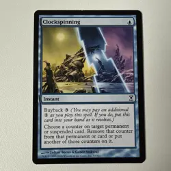 MTG Clockspinning Time Spiral 53/301 Regular Common - Image 1