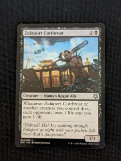 Zulaport Cutthroat Battle for Zendikar Mtg Magic (Mint-Nm) - Image 1