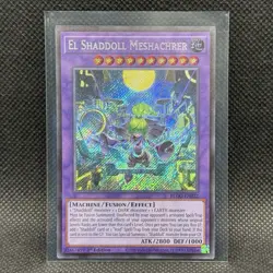 Yu-Gi-Oh! El Shaddoll Meshachrer BLGG-EN022 Secret Rare Foil 1st Ed EN 2020 - Image 1