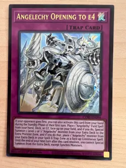 Yugioh Angelechy Opening to E4 CORI-EN096 Ultra Rare 1st Edition Near Mint - Image 1