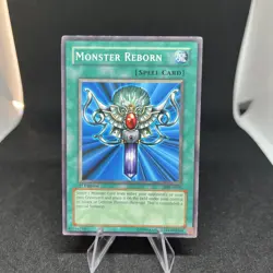 Yugioh Monster Reborn SDK-036 1st Ed Common LP - Image 1