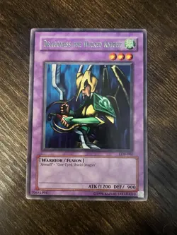 Yugioh TCG Dragoness The Wicked Knight LOB-086 Rare Unlimited - Image 1