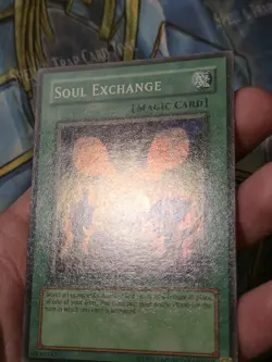 NM NA Soul Exchange Super Rare 1st Edition Starter Deck: Yugi SDY-041 2002 - Image 4